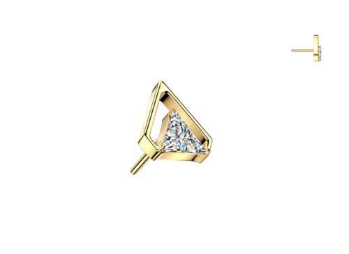 Топ Алмаз золото безрезьбовой